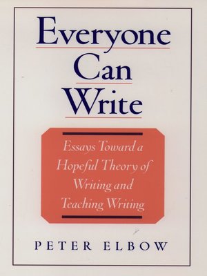 cover image of Everyone Can Write